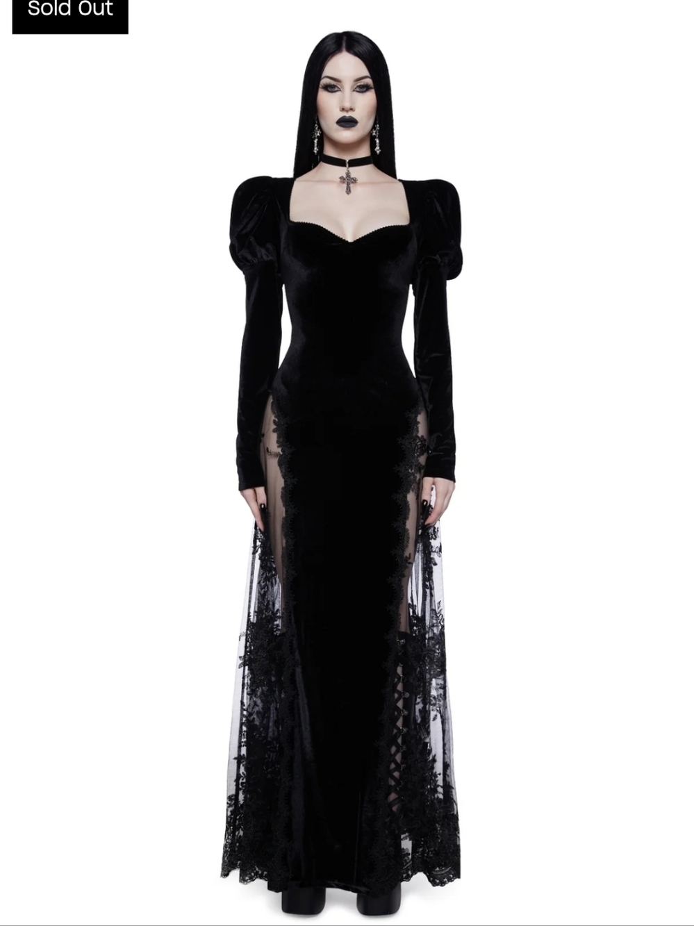 Widow Night Realm Maxi Dress